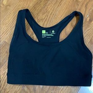 Xersion small black sports bra